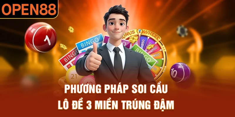 Cách soi cầu lô đề 3 miền trúng đậm
